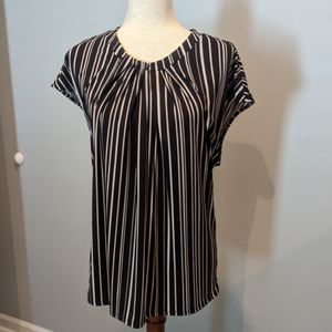 NWT Liz Claiborne Career Striped Blouse
